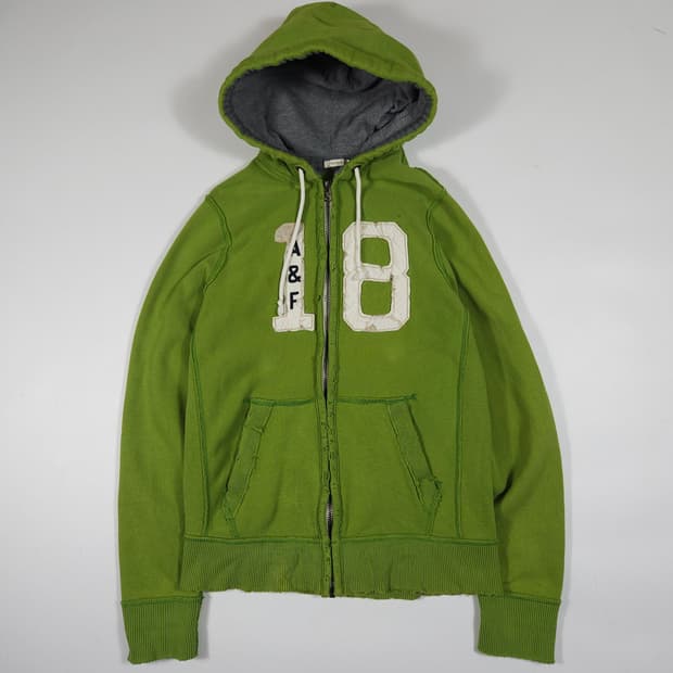 아베크롬비 후드집업 그린 