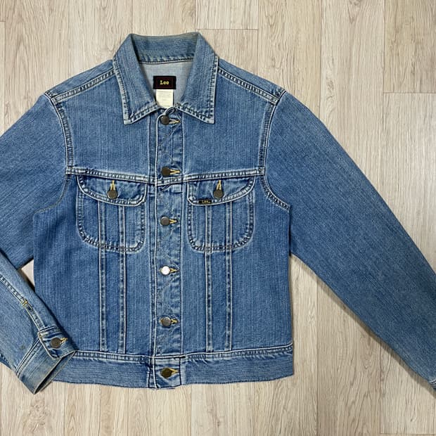 95) RRL동일모델 90's Lee 재팬 3rd 워싱 데님자켓(일본제)