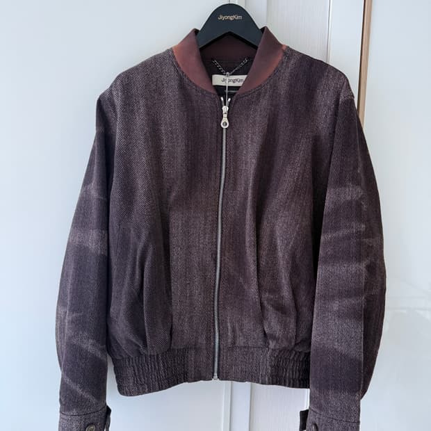 [M] 지용킴 25AW 선블리치 봄버자켓