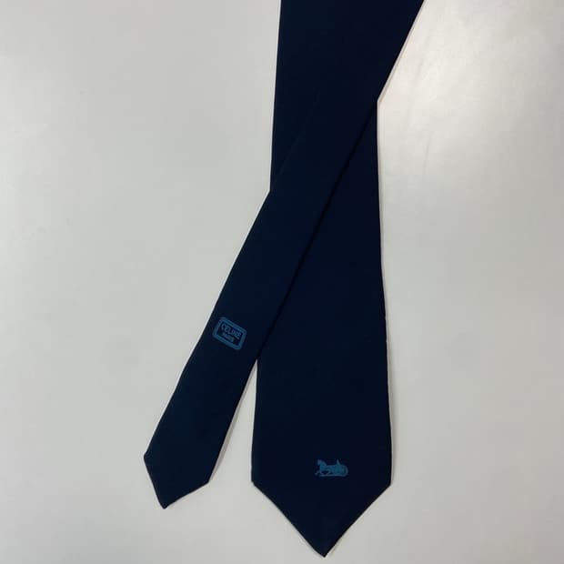셀린느(celine) 마차로고 정품 명품넥타이 8.3cm