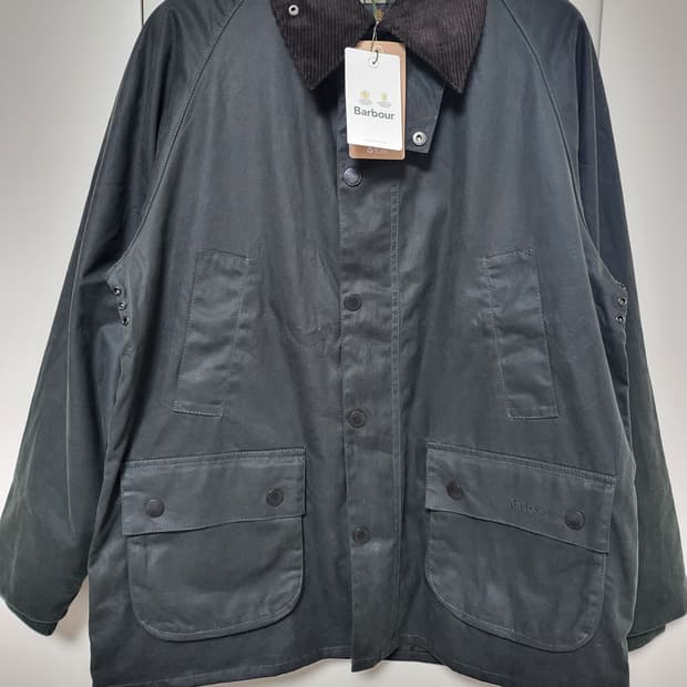 바버 클레식 비데일 왁스 자켓 세이지(40사이즈) 새상품