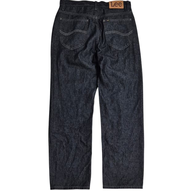 Lee 흑청 데님팬츠