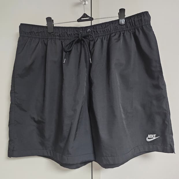 나이키 블랙 우븐 반바지 XXL