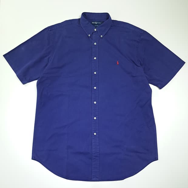 CK038 XLT 폴로 90s 올드네이비 반팔 셔츠 남방