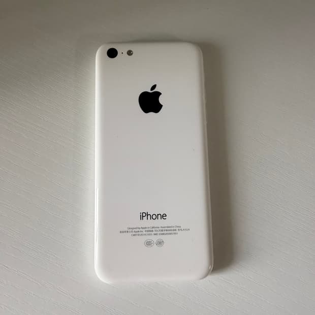 아이폰 5C 화이트
