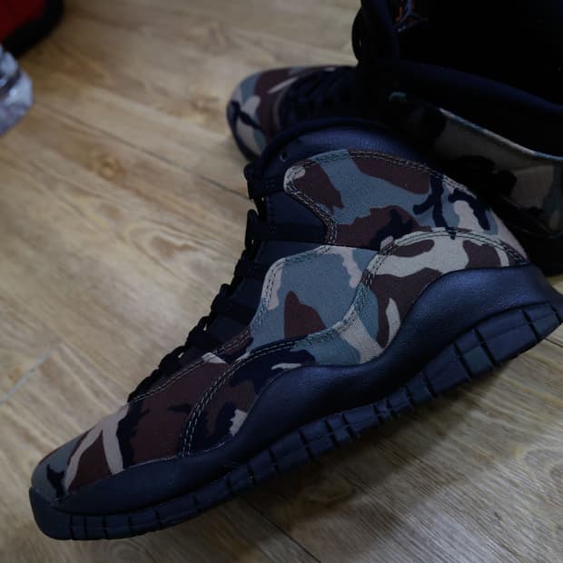 조던10 레트로 우드카모 280