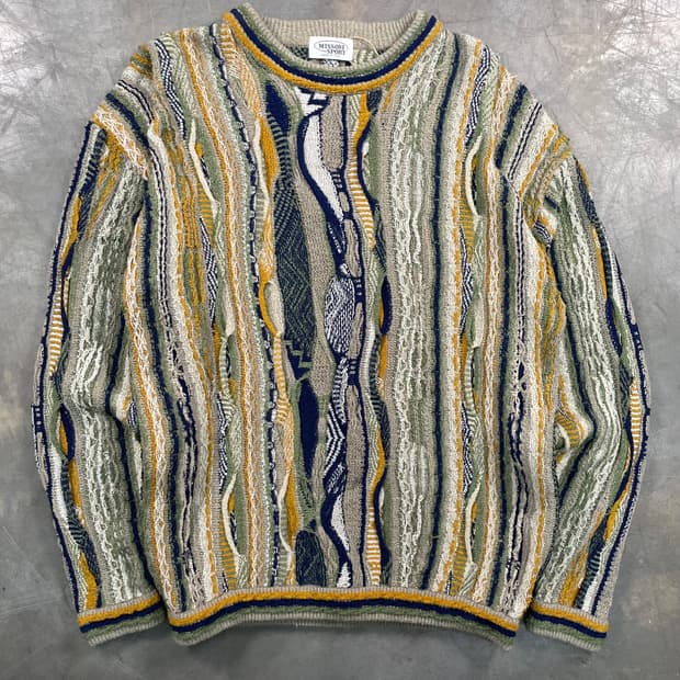 미쏘니 케이블 니트