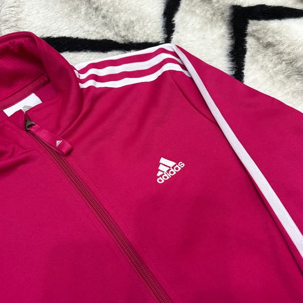 [S]아디다스 트랙탑 져지/핑크