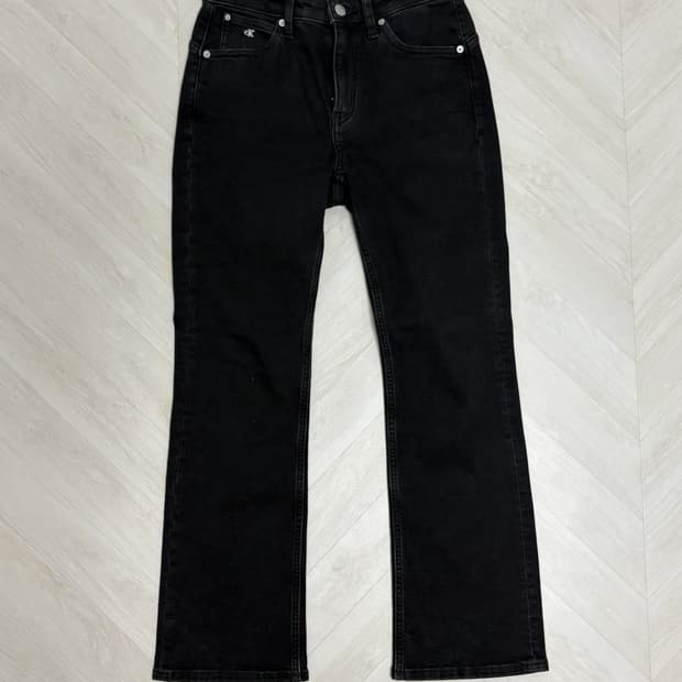 캘빈클라인 블랙 데님 팬츠