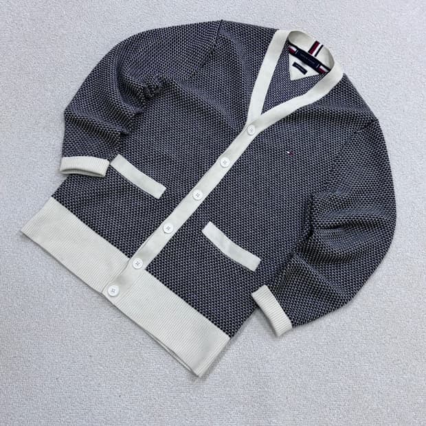 M 타미힐피거 남성 니트 가디건 0403E