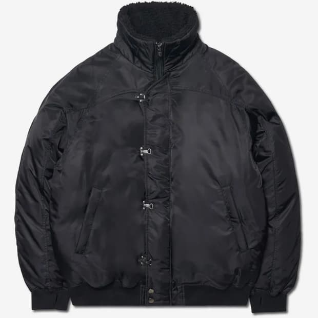 [무배] 노매뉴얼 봄버자켓 블랙 M