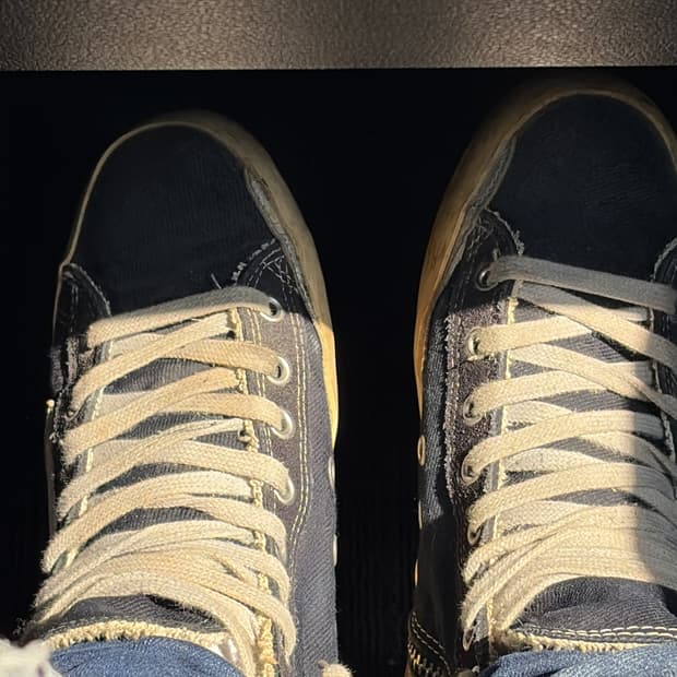 골든구스 블랙 하이탑 38