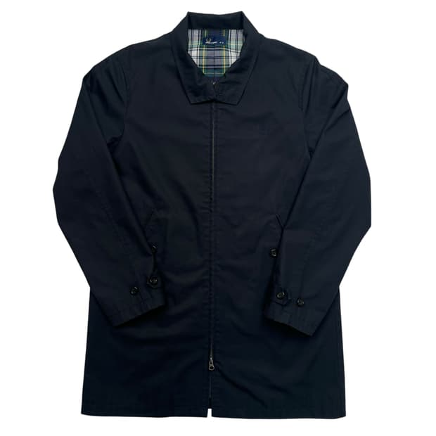 프레드 페리 블랙 맥 코트 M