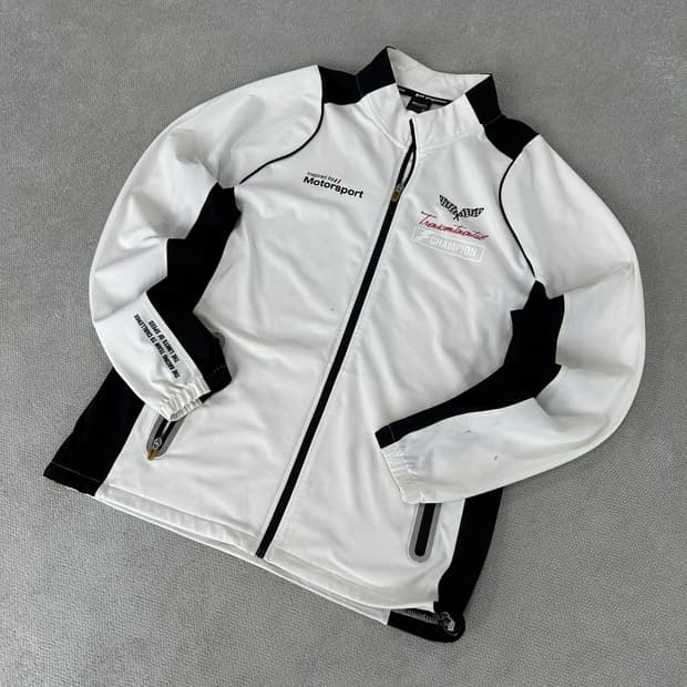 EXR 모터스포츠 트랙 자켓 화이트 m