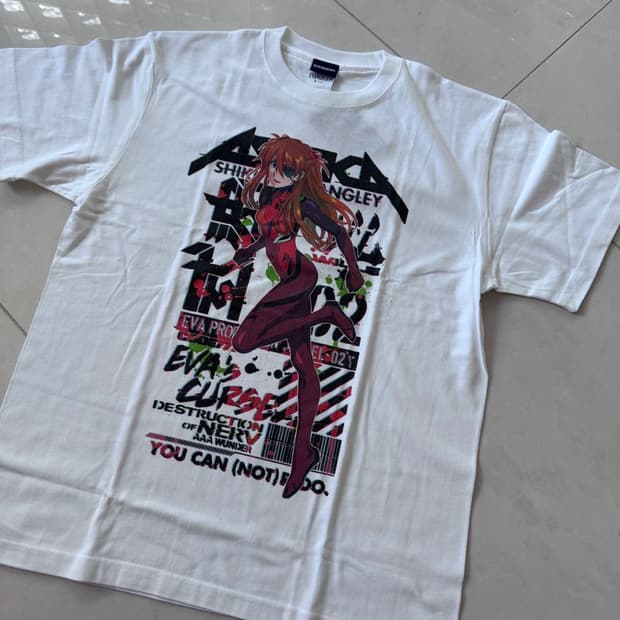 EVANGELION ASUKA TEE 아스카 티