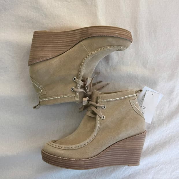 H.A.K 웨지힐 부츠