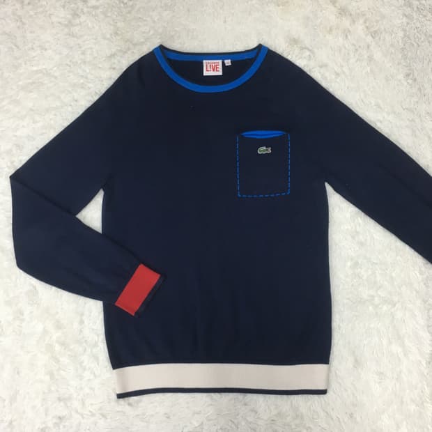 라코스테 스몰로고 라운드넥니트 BB12
