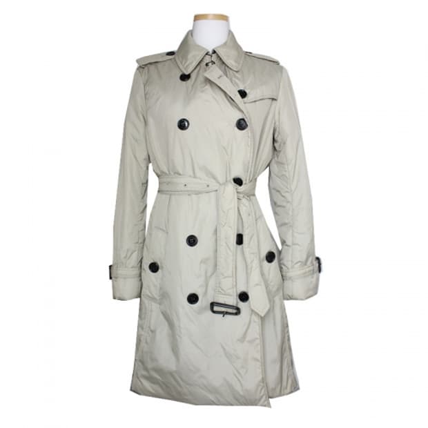 버버리 브릿 트렌치 패딩 코트 44