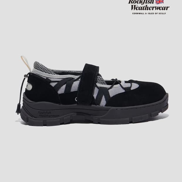 [X GLOWNY] BRYN VELCRO SNEAKERS - BLACK