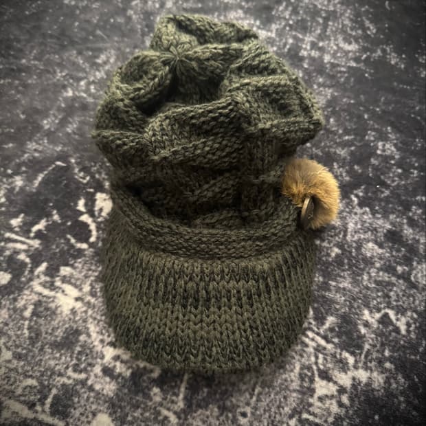 Vintage knit hat