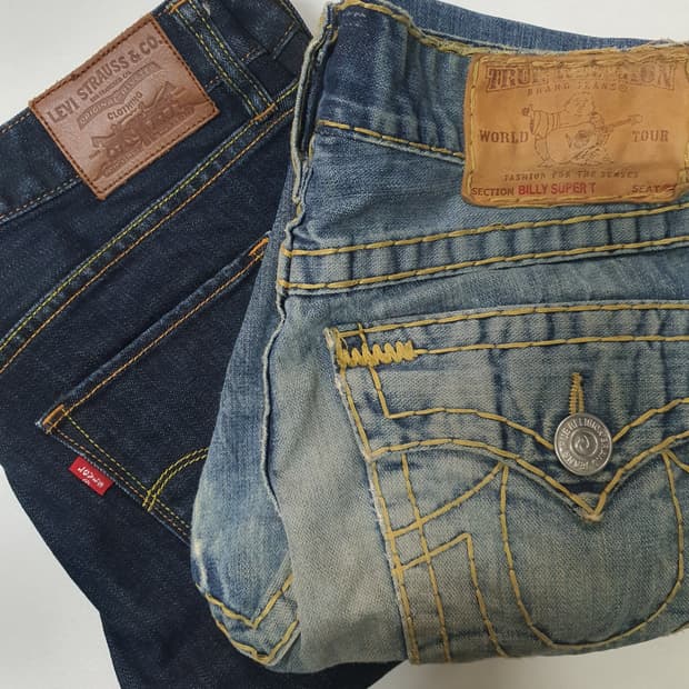 트루릴리젼 리바이스 반바지 일괄 