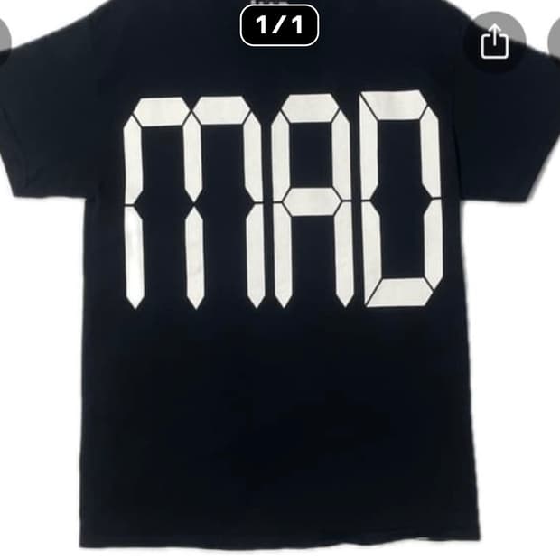 언더커버 mad 매드스토어 반팔