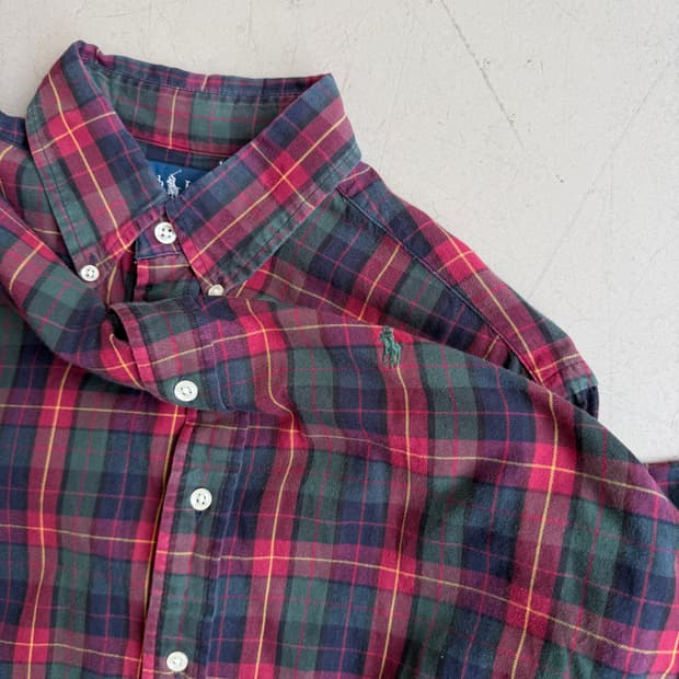 폴로 랄프로렌 체크 셔츠