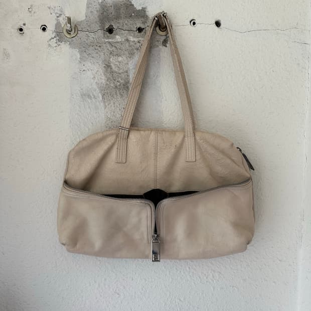 Fendi Unzipped Boston Bag