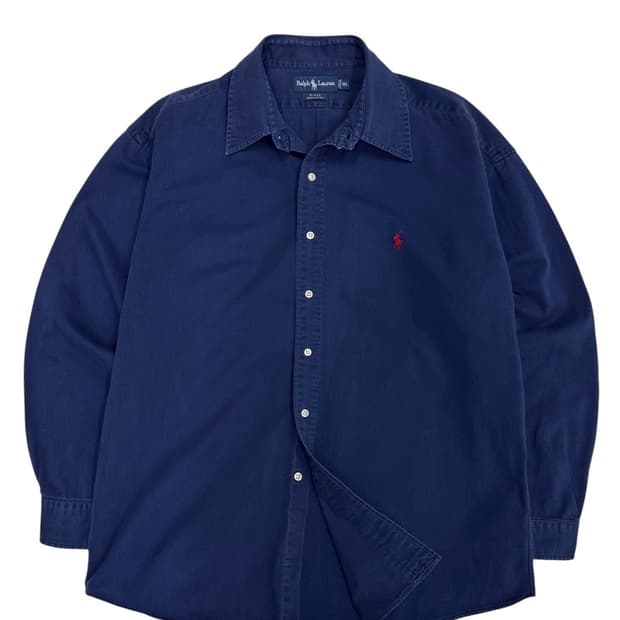00s 폴로 블레이크 셔츠 네이비 (XL~2XL) 
