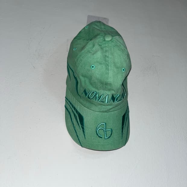 No Manual Green Ball Cap