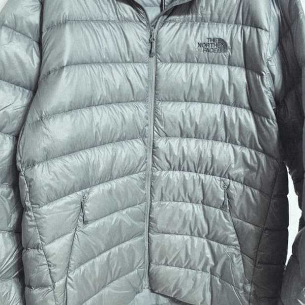 노스페이스 마티에 그레이 95 m 경량패딩 새상품