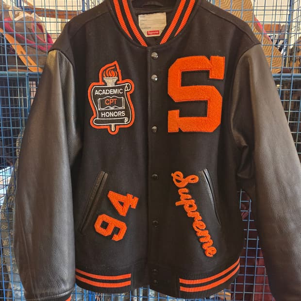 Supreme 19FW varsity Jacket