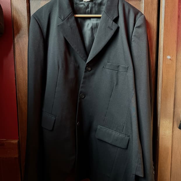 꼼데가르송 옴므플러스 비대칭 테일러울자켓