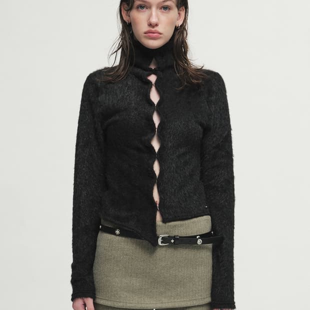 세릭 앙고라 핀치 가디건