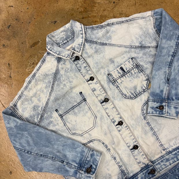 [정품/F] 버커루 워싱 데님 청자켓 b17