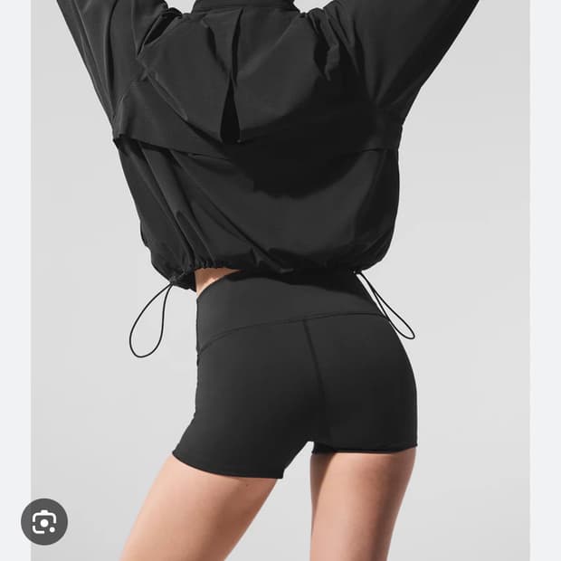 Alo Yoga Sport Star 알로 집업 재킷 블랙