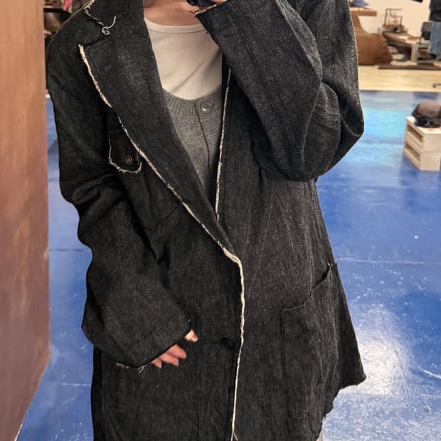 Mangrove 망그로브 데님 블레이져 자켓