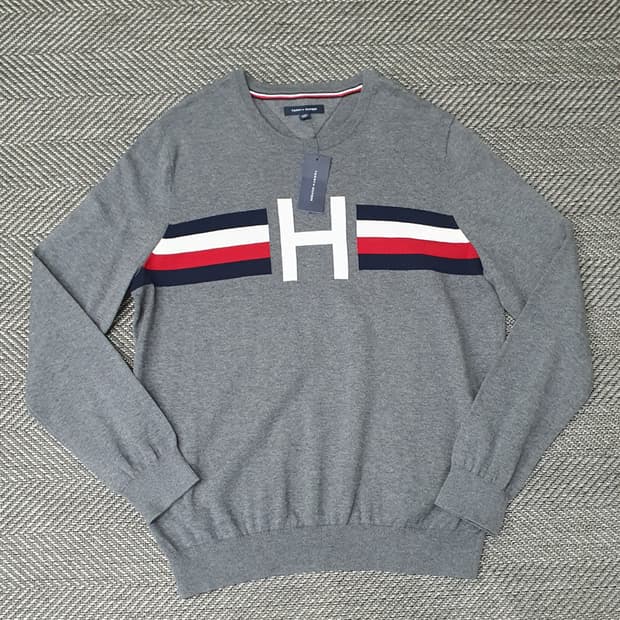 미착용 타미힐피거 면니트 남자105~110