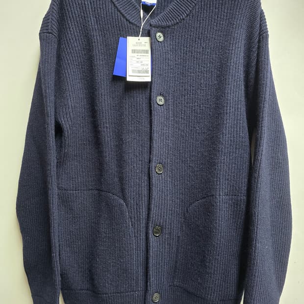 새상품)지이크 니트 카디건 100(네이비색상)