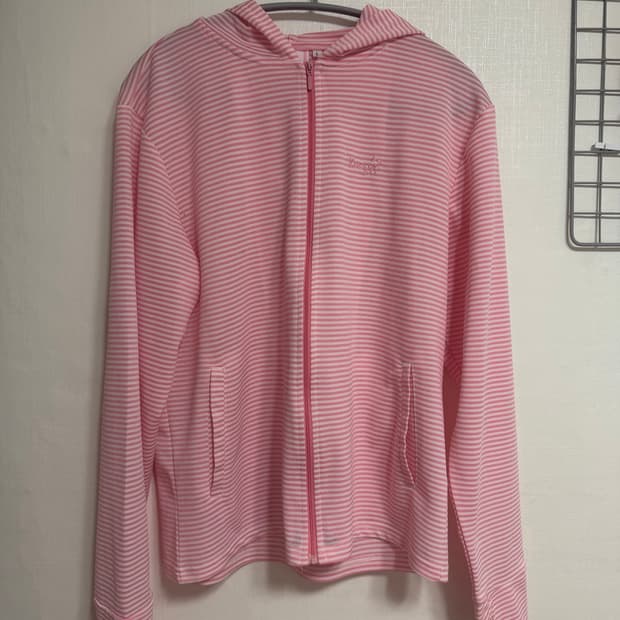 KAEPA 핑크 후드 집업