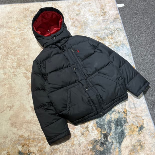 폴로 래드포니 빈티지 후드패딩