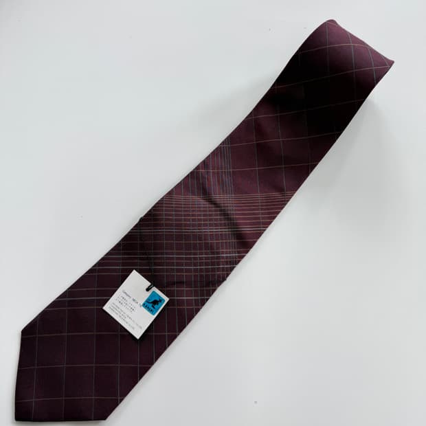 캉골(KANGOL) 실크 넥타이 9.5cm