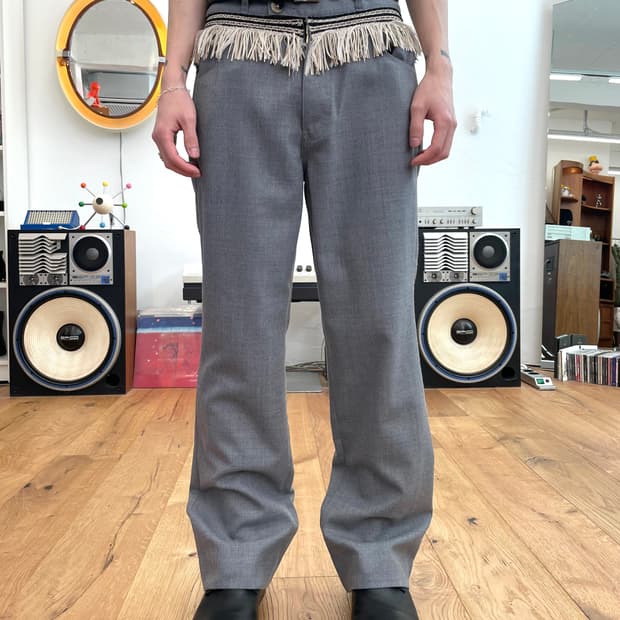 [2] RANDY 프린지 슬랙스 팬츠