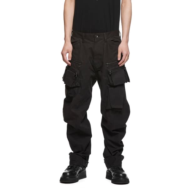 JULIUS 887PAM4 Black Tactical Pant