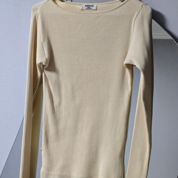 Auralee X Ron Herman 오라리 코튼 롱슬리브 0