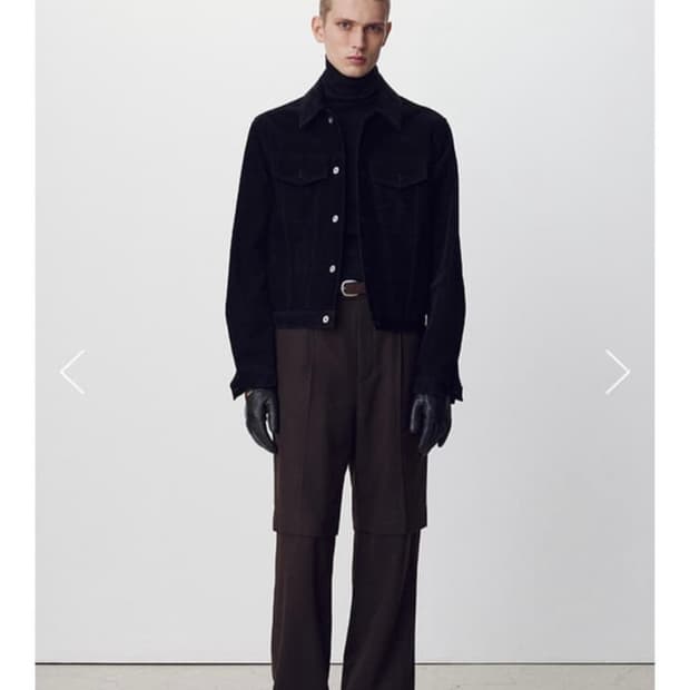 토니웩 벨벳 트러커 자켓 L사이즈