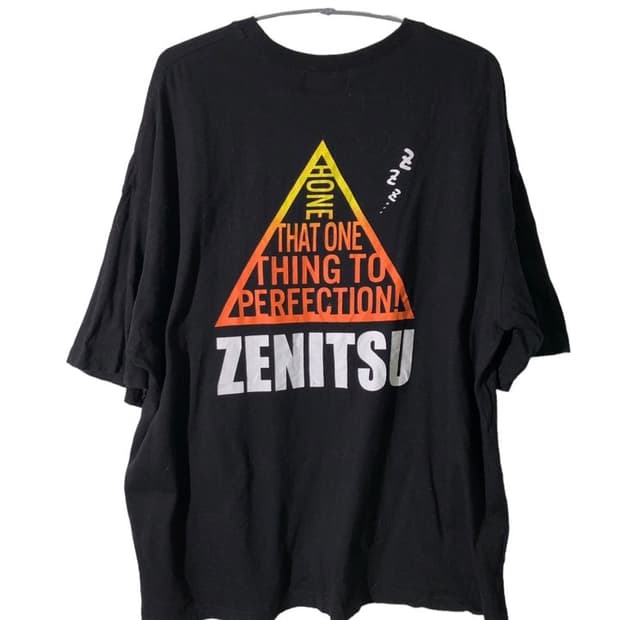 귀멸의 칼날 젠이츠 빅사이즈 반팔 티셔츠