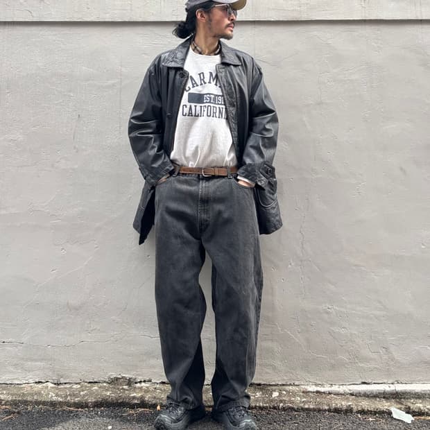 00년대 리바이스 550 릴렉스 핏 흑청