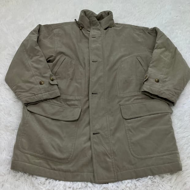 빈티지 로날드 베이지 롱 점퍼 851 y2k 스트릿 모리 갸루 일본빈티지