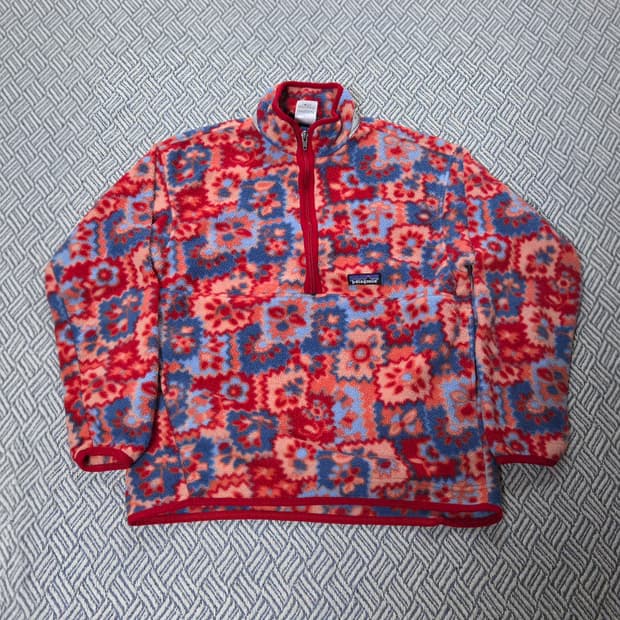 (55)파타고니아 플라워 패턴 신칠라